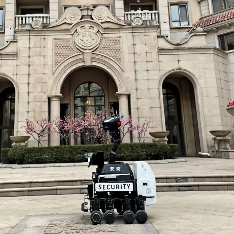Custom Outdoor Indoor Automatic Navigation Artificial Intelligent Robot Security Patrol Robot Security