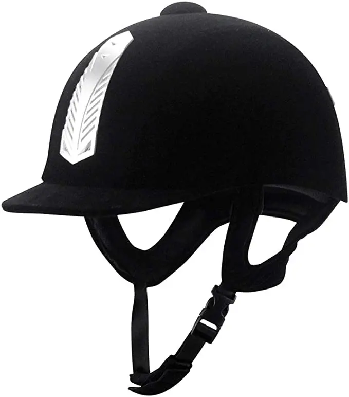 Hot Sale Equestrian Helmet Black Outdoor Sports Equipment Unisex Cycling Helmet For Outdoor Horse Helmet