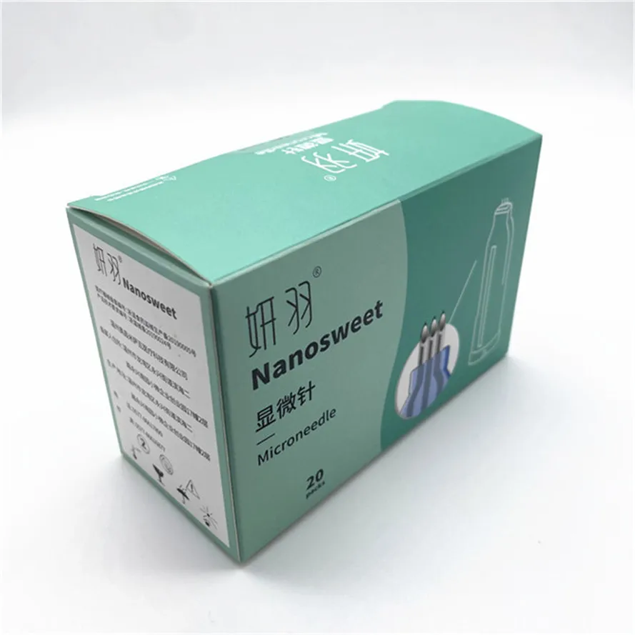Nanosoft New 3pins Meso Nano Needles 0.6mm Fillmed Nanosoft Microneedles For Skin Rejuvenation
