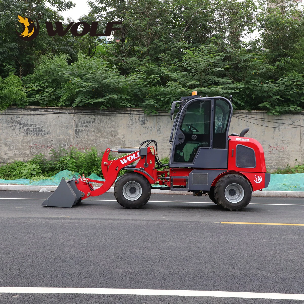 Wolf 1t Mini780T Garden Loader Farm Loader Mini Wheel Loader Price