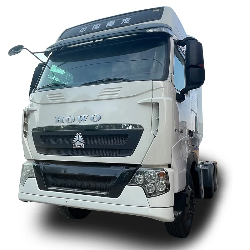 Лидер продаж качественный двигатель Sinotruk Howo T7H 6x4 CNG LNG оригинальный 25 тонн тяжелый тягач для продажи