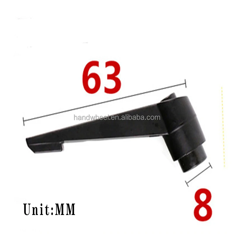 Plastic Material clamp adjustable lever handle for woodworking machine