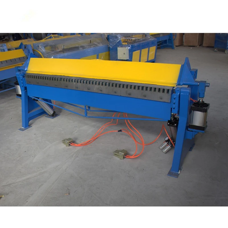 WS-1.5*1300 TDF Pneumatic Folding Machine TDF Duct Folder for Sales