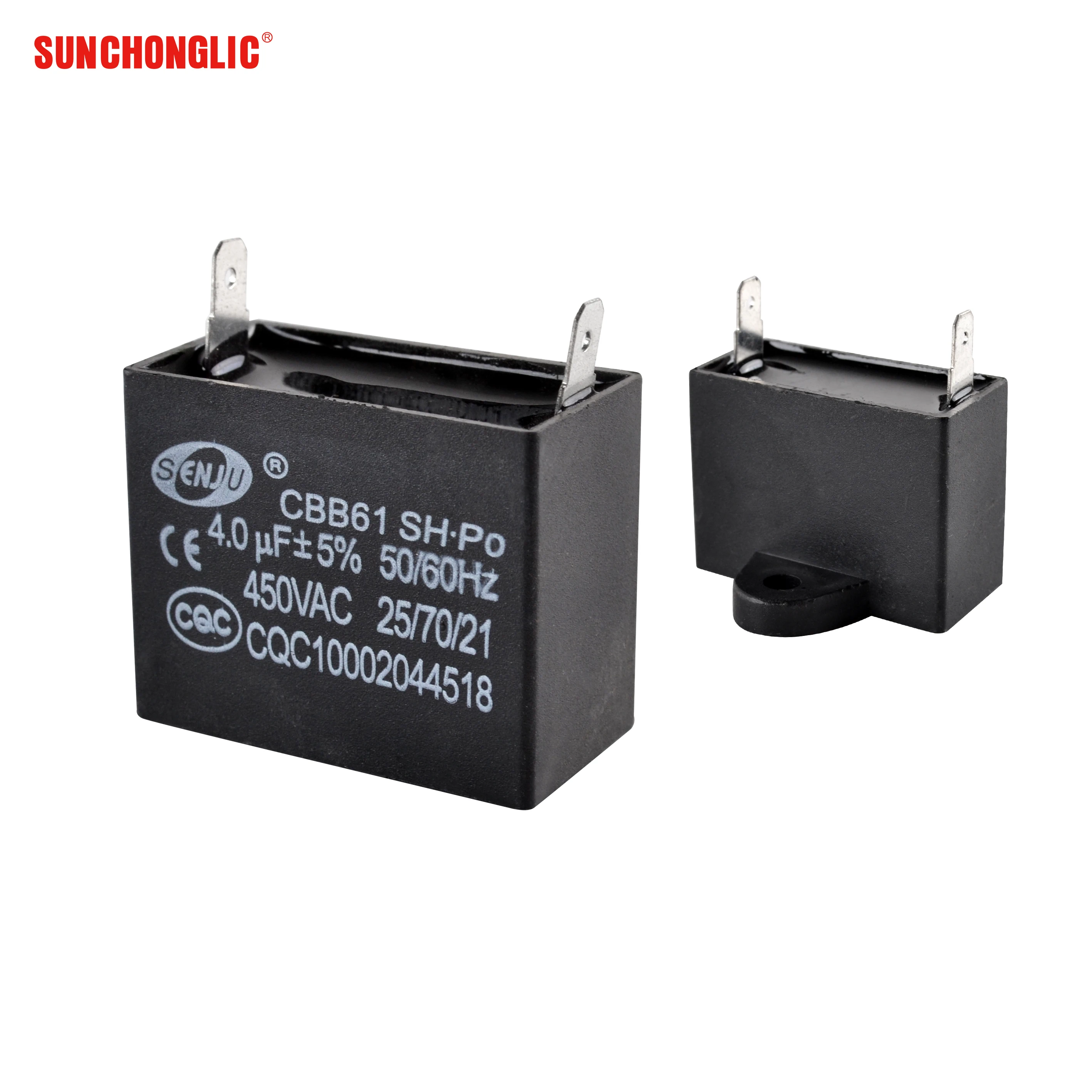 Sunchonglic Strong Discharge Capacitor 450V 4UF  Capacitor For Gas Water Heater Parts