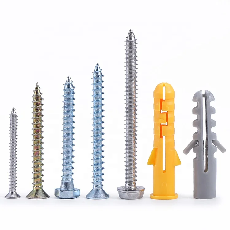 Factory Price M6 M8 M10 M12 Wall Screw Plug Expansion Drywall Anchors Anchor Bolt Fish Shape Plastic Nylon Inch Building ANKA