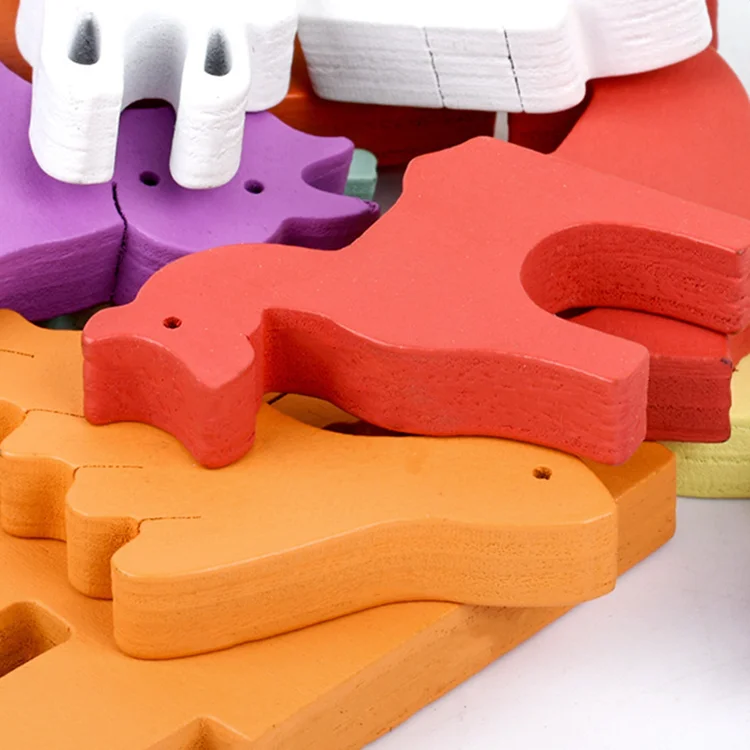 Kids balance training animals imaginative play Stacking up game for fun toddlers Crazy animal blocks