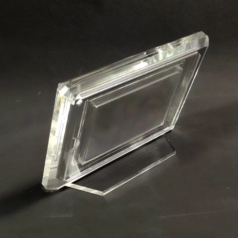 Cute clear acrylic photo frame stand pictures