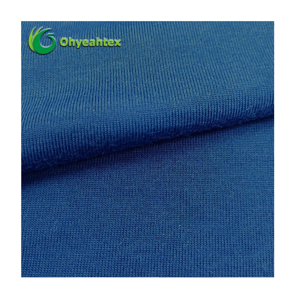 Soft Heat-Resistant Knit Recycled 100% Polyester Jersey Fabric For Dress