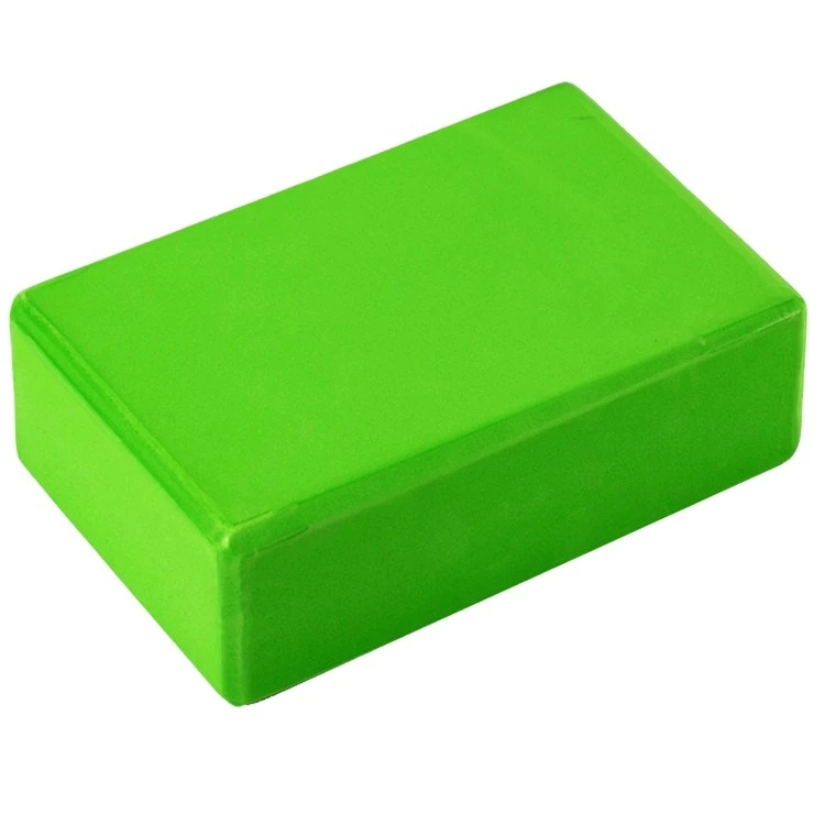 Yellow Personalised Eva Training Body Engraved Customised Yoga Block