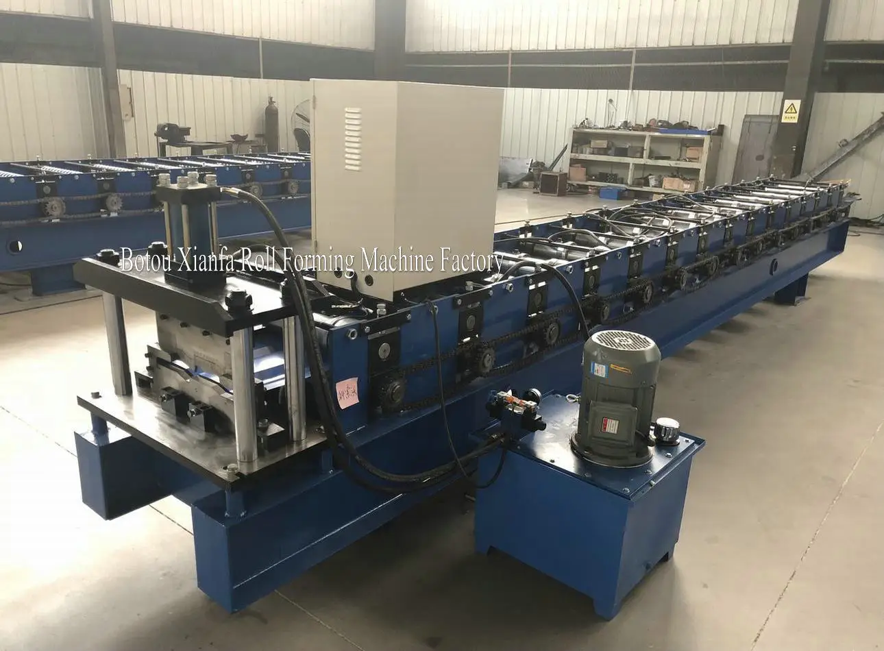 Kosovo style hanging board roll forming machine