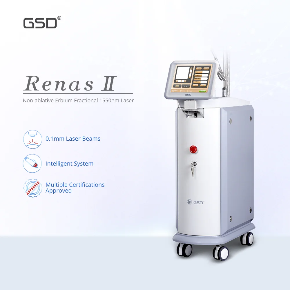 GSD 1550nm Fractional Laser Machine /Wrinkle Reduction /Scar Removal/Skin Rejuvenation