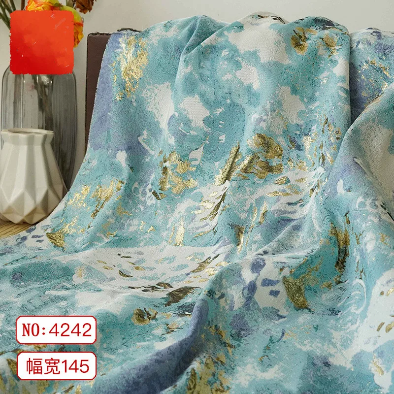 Hot Design Brocade Lace Fabric Jacquard Woven Fabric for Wedding Dresses Damask Lace