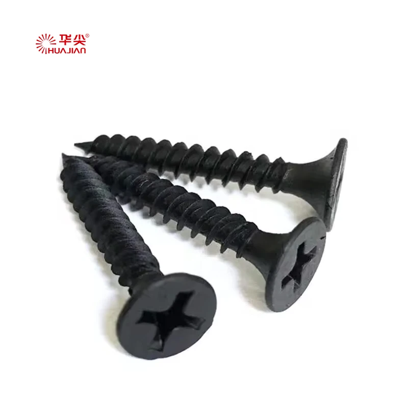 Black Self Tapping Stainless Steel Screws For Collated Screw Gun