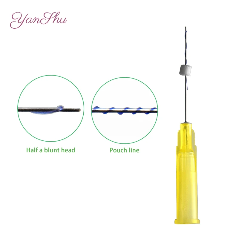 
New Products Plastic Surgical Face Lifting Thread PDO for EYE Pouch Filling 