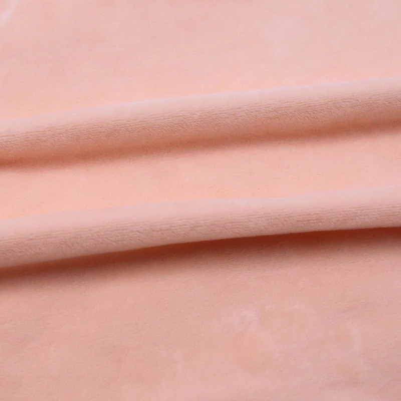 super soft velboa 100 polyester micro velour fabric 100% polyester plush fabric for plush soft toy fabric
