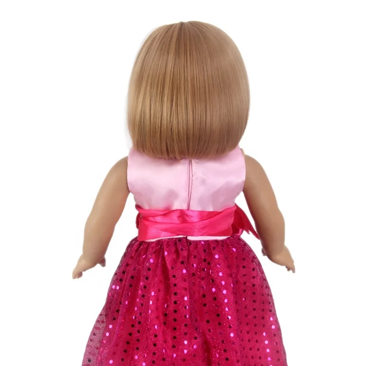 Amazon Горячая 8 дюймов короткие Боб Стиль машины по изготовлению синтетический термостойкий парик для куклы Американская девочка парики