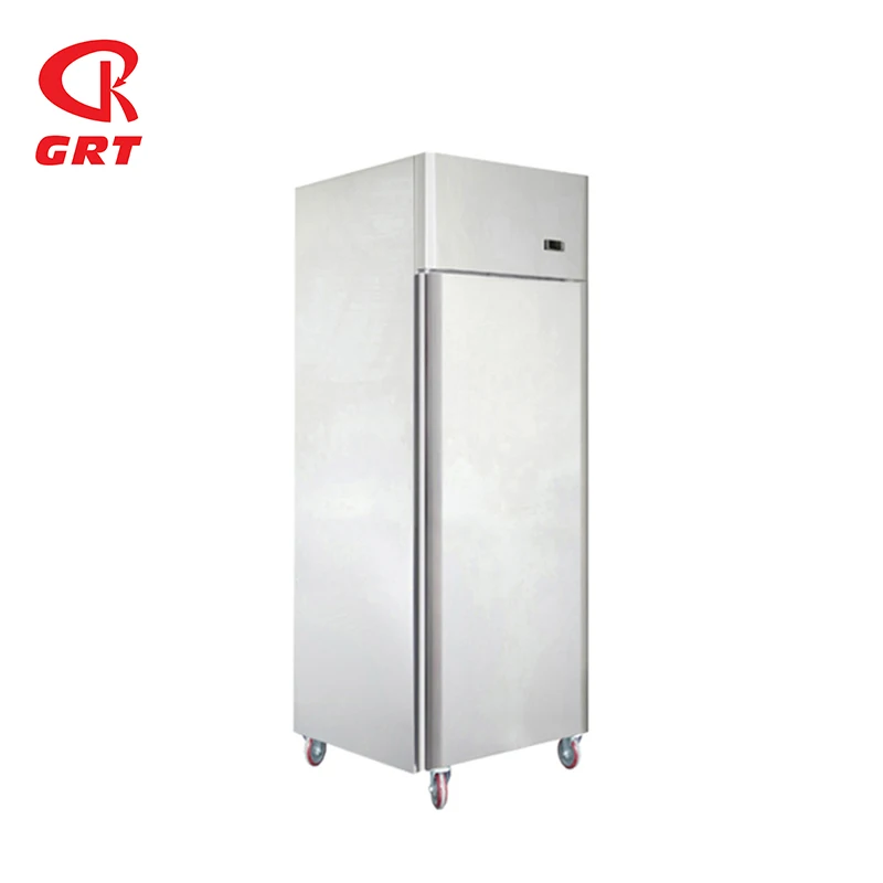 GRT-DB420 Commercial Stainless Steel fan cooling upright freezer 420L