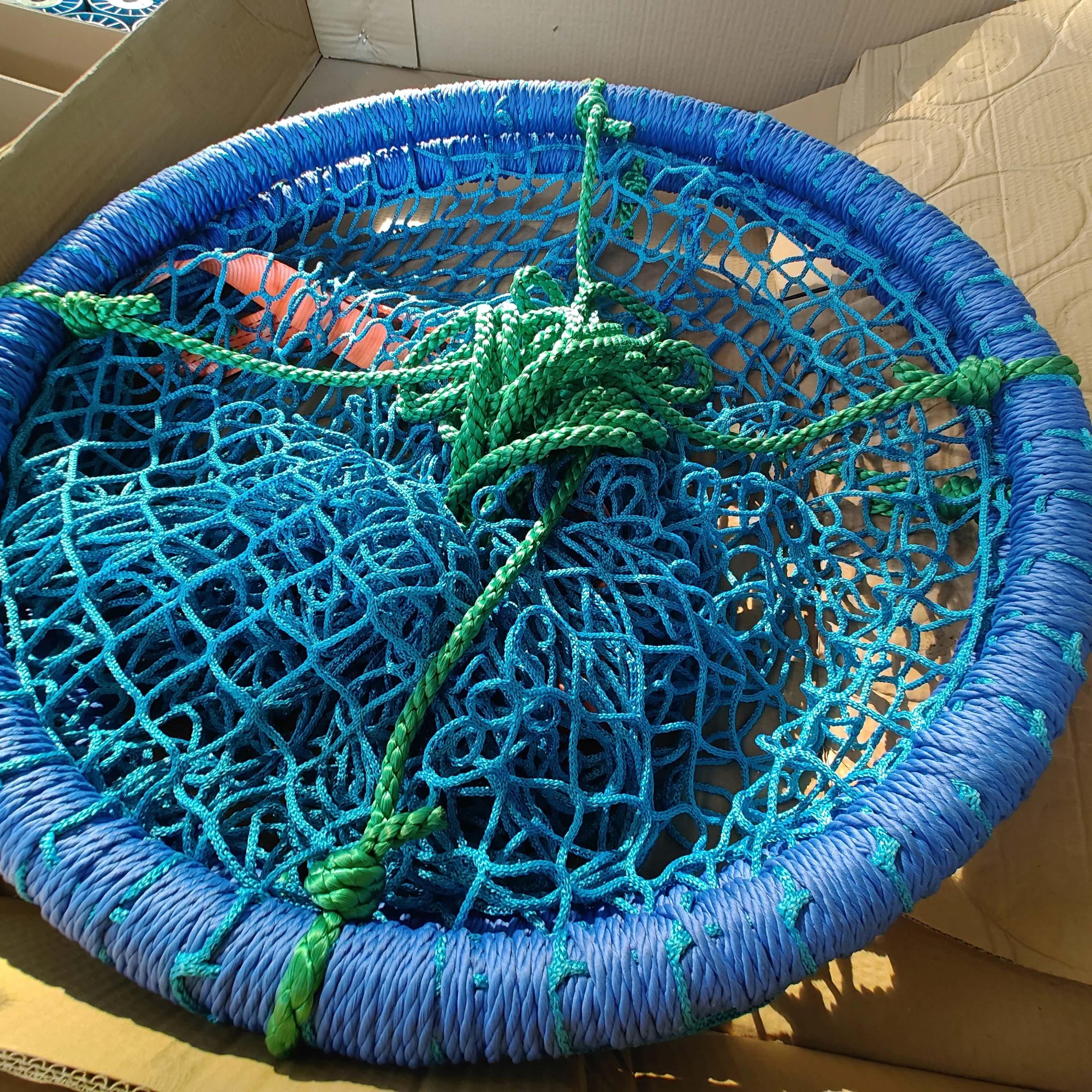 2.4 meter 3 meter Rope net rounding tunnel for tree hanging outdoor playground