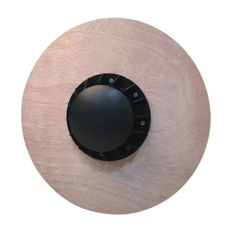 Low price wholesale circular anti slip fitness training swinging wooden balance board