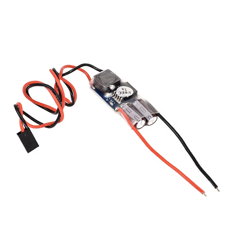 FPV RC UBEC BEC 5V 3A 5A 7A 5V/3A/5A/7A Lowest RF Noise BEC Full Shielding Antijamming Switching Regulator