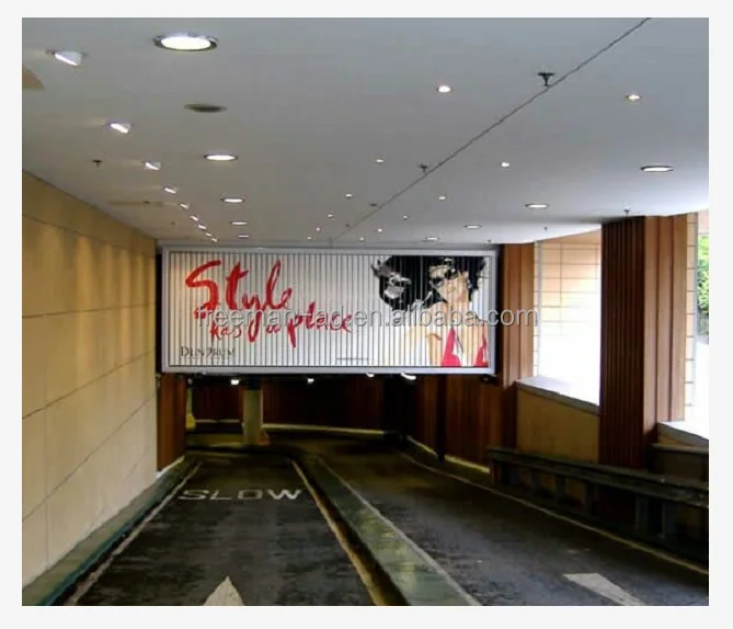 Trivision Trivision Billboard Top Building Advertising Rotating Trivision Billboard