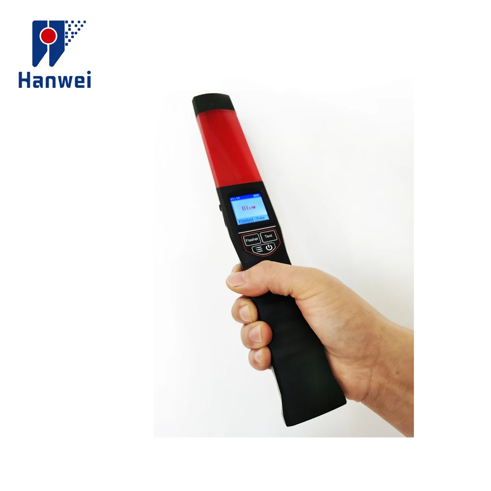 AT7200-R traffic baton function fuel cell sensor fast screening alcohol tester