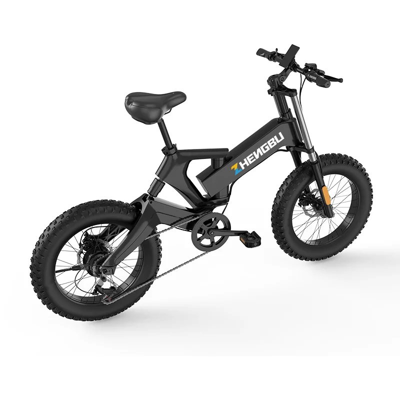  New Full Suspension Fashion Fat Tyre Small Folding electric bike 1000 w Electric Bike Bicycle