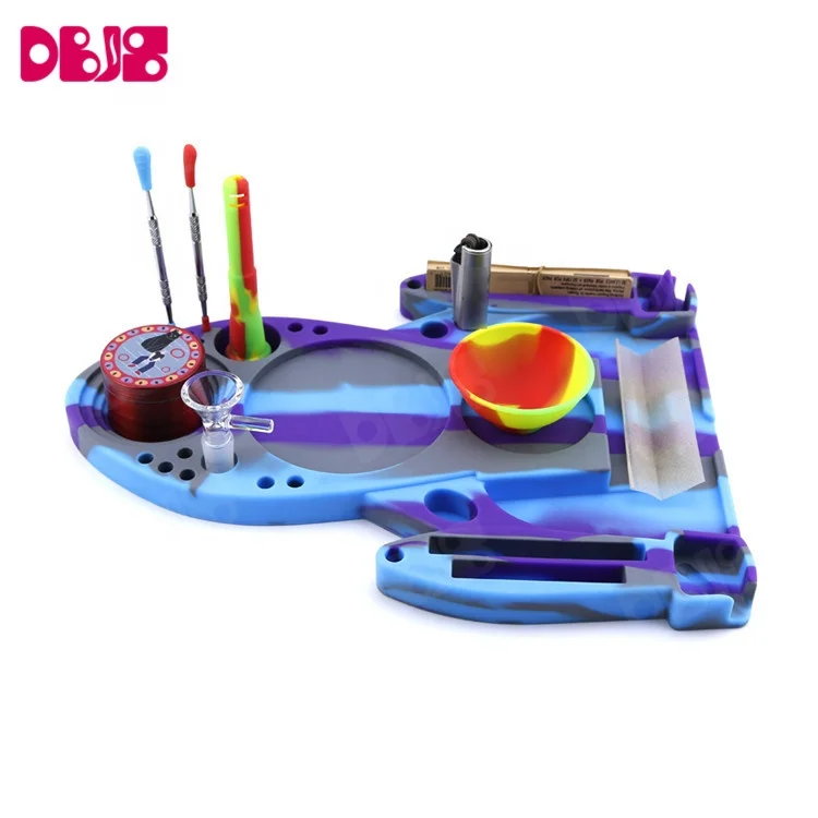 Multi-purpose Smoke Rolling Tray Set Tobacco Weed Accessories Ash Trays Rolling Storage for Sale