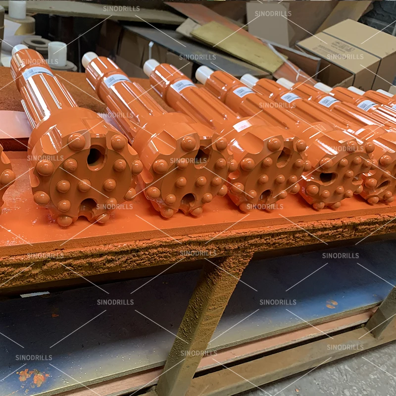 Alloy Steel Carbide PDC Cutter High Quality Rock Drilling QL40 Dth Hammer Bits 5' 5 Inch 127mm