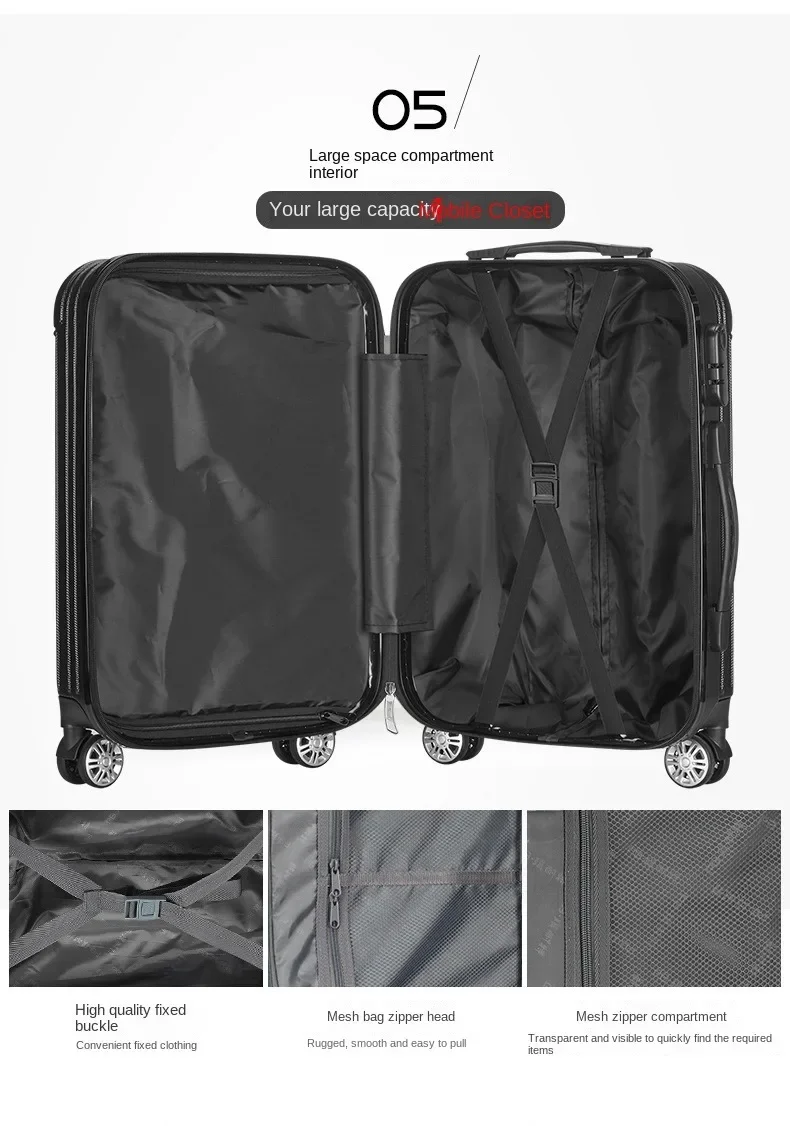 Wholesale Low Price Portable Carry on Suitcase Sets Large Capacity Luggage Travelling Set with Wheels