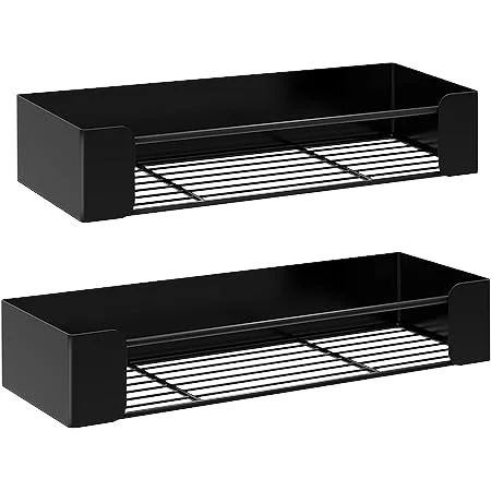 Custom Magnetic Spice Rack Organizer for Refrigerator Spice Storage Shelf Microwave Oven Countertop Shelf Kitchen Organization