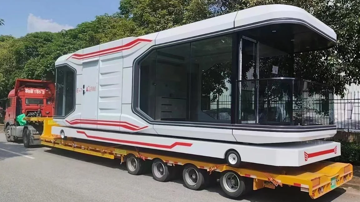 Thermal Performance Suit Ultra Low Energy Water Heating And Electric System Capsule home  Control Hotel Space Capsule House