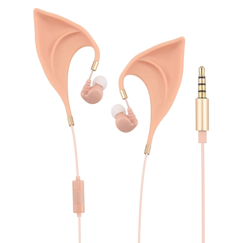 Avatar elf ears earphones two-dimensional Japanese anime  ear props in-ear decoration music headphones