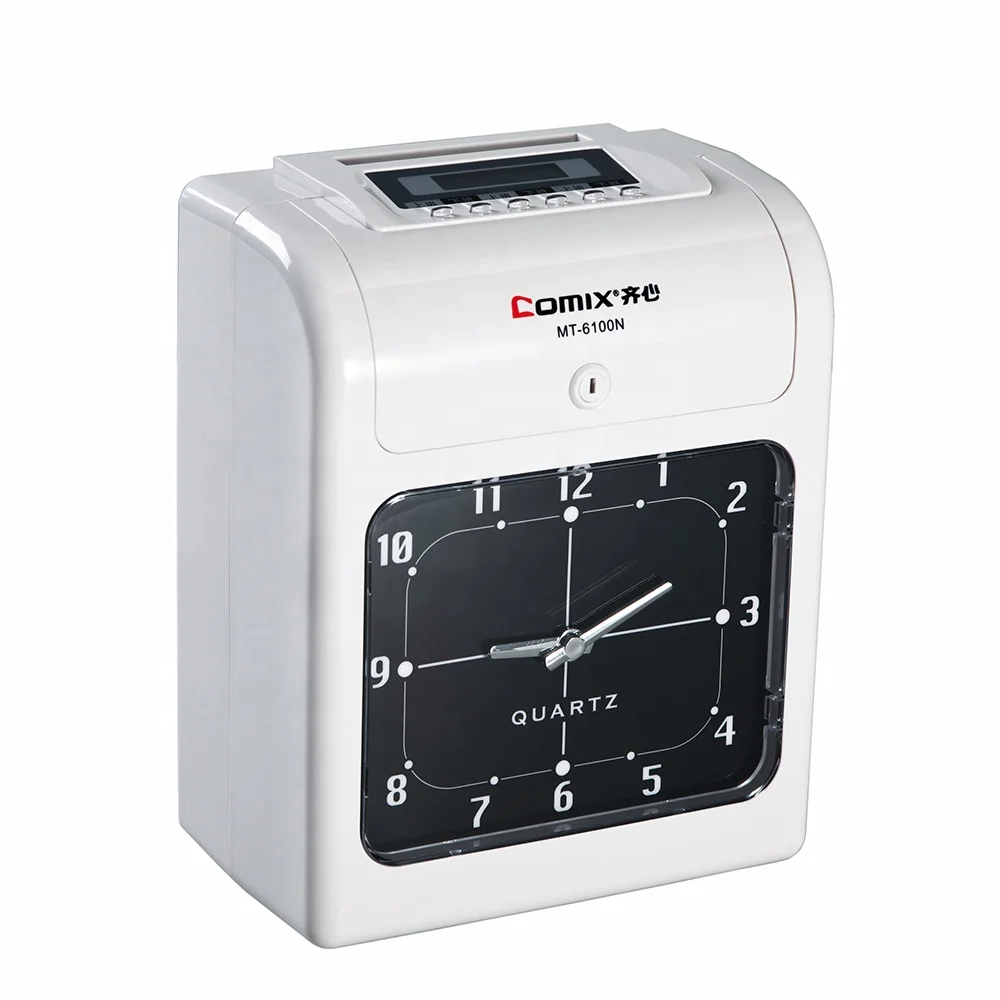 Электронный с перфорированной картой время записи