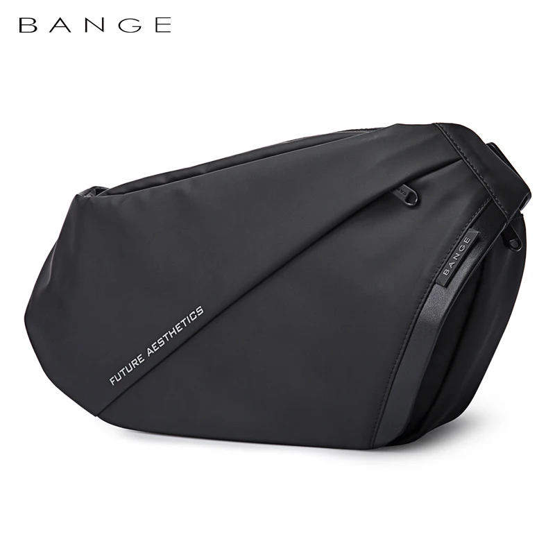 Заводская Новинка оптовая продажа стильная дешевая нагрудная сумка bange С защитой от кражи индивидуальная мужская сумка-слинг через
