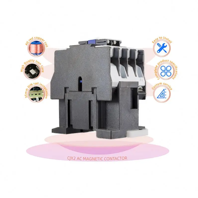 Типы контакторов переменного тока, контактор электрического контактора 30 А для коммутационного шунтирующего конденсатора