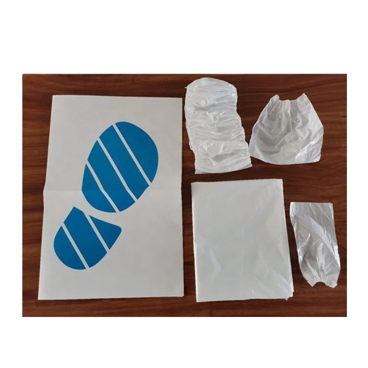 disposable 5 in 1 car cleaning set steering wheel cover plastic seat cover