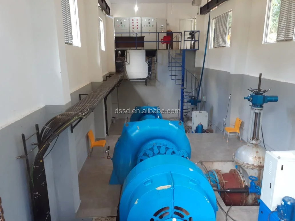 800kw Hydro Power Plant Hydro Generator with Water Turbine Runner