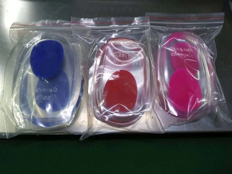 Gel Heel Lifts Height Increase Insoles Shoe Inserts Pads Raise Silicone Heel Cups