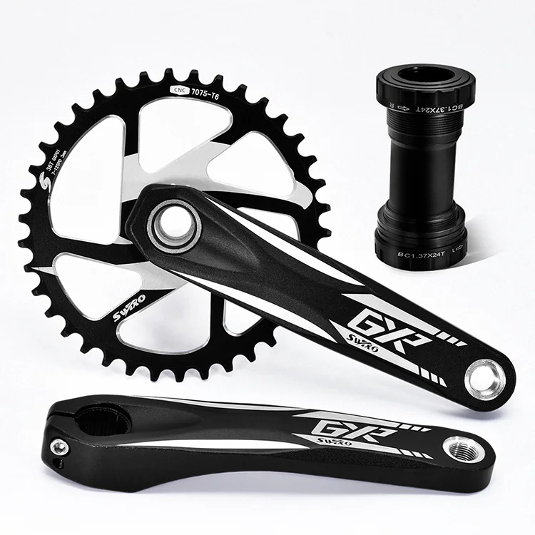 170mm bike Cranks 32T 34T 36T 38T Cycle Chain ring  MTB Bicycle GXP Crank Set