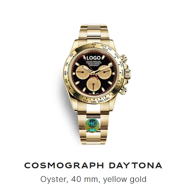 Luxury Brand Style/Часы с хронографом 904L нержавеющей стали механическое rolexables часы наручные часы