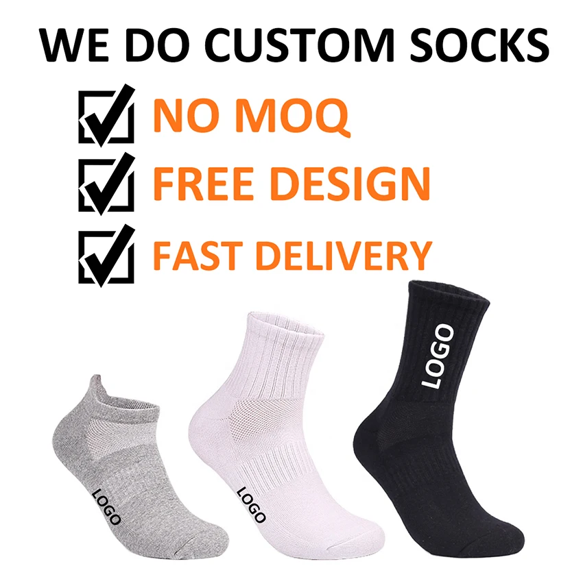 New design trendy custom logo fashion color socks hot selling student middle tube socks