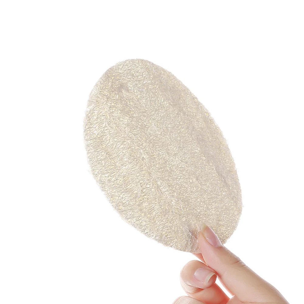 Natural Biodegradable Sponge Loofah Makeup Exfoliating Facial Pad Reusable Face Cleaning Scrubbers Sponge