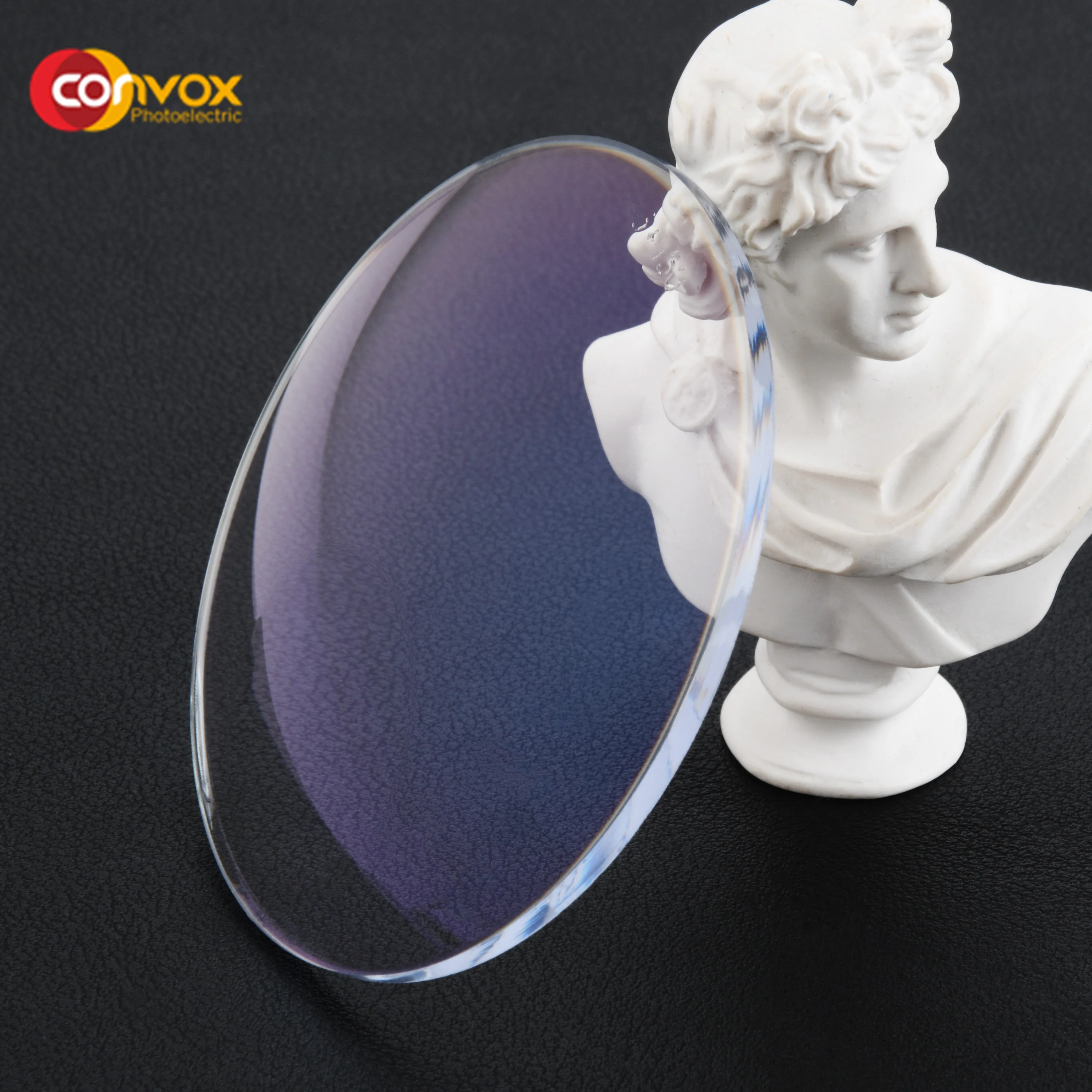 CONVOX eyeglasses lens prices 1.59 PC blue light blocking optical lenses blue cut UV420  HMC blue block glass polycarbonate lens