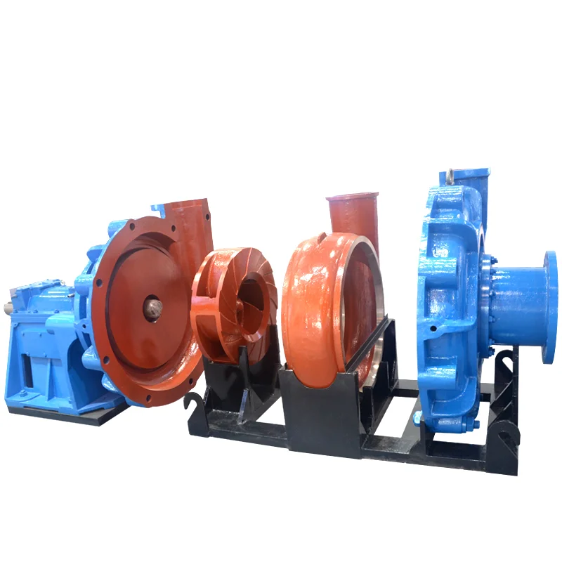 Heavy Duty Industrial Horizontal Centrifugal Solid Waste Sewage Mining Slurry Pump