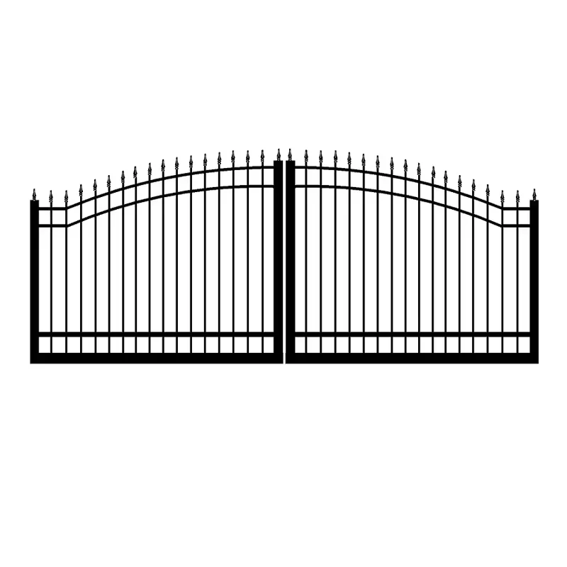 Изготовленные на заказ кованые железные ворота поставщики качественного сырья для роскошных конструкций железных ворот