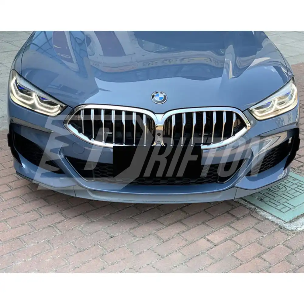 850i Style Front Lip For BMW 8 Series G14 G15 G16 Dry Carbon Fiber Body Kit