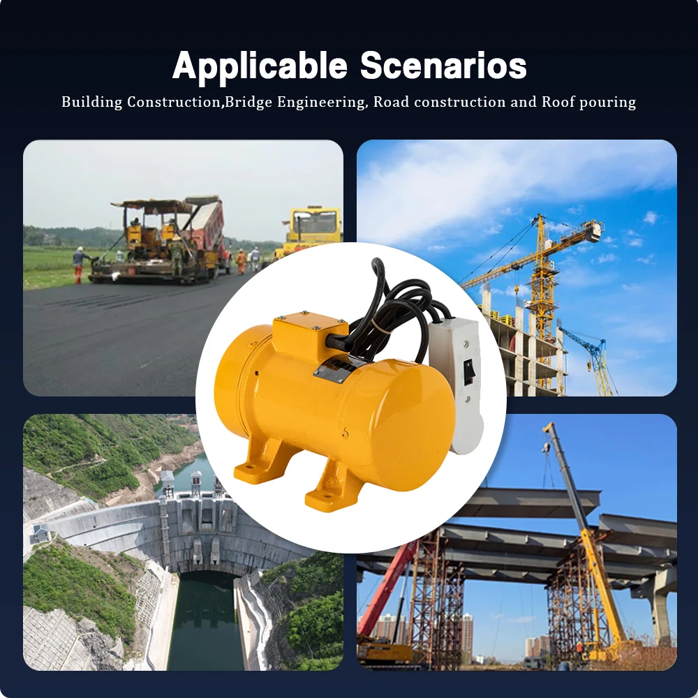 ZW-1 Attached Concrete Vibrator 380V 0.25hp Single phase Concrete Vibrator