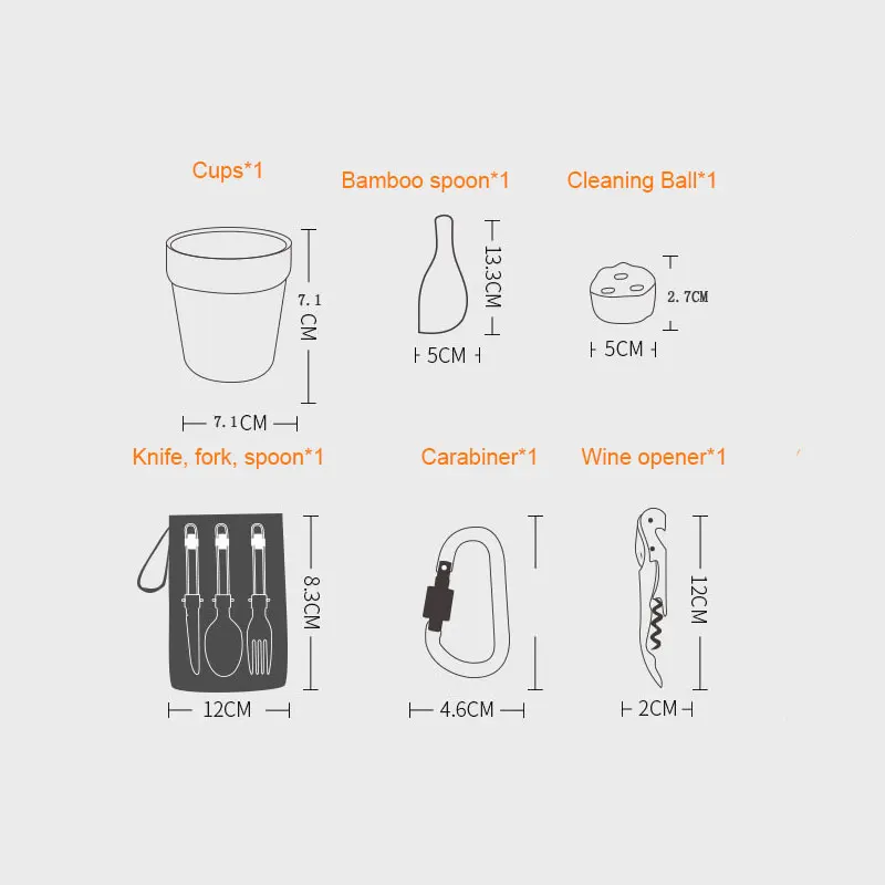 Outdoor Picnic Tableware Equipment 2-3 People Camp Cooking Set Aluminum Camping Cookware Pan Pot Bowl Spoon Fork Utensils