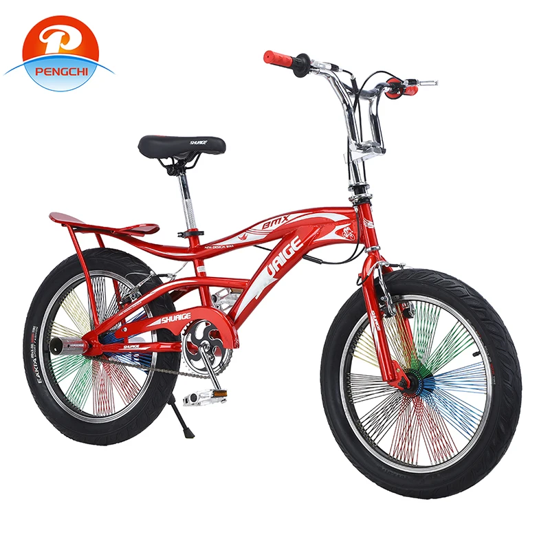 OEM bmx bicycles, single speed 20 inch high carbon steel frame, fat tire adult kids bikes, freestyle street stunt BMX bicyclitas
